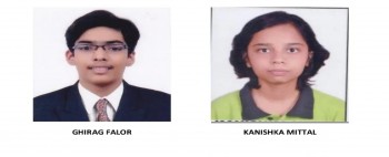 Chirag-Kanishka achieved 1st rank in boys-girls in JEE Advanced