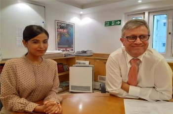 Delhis daughter took over command of British High Commissioner for a day