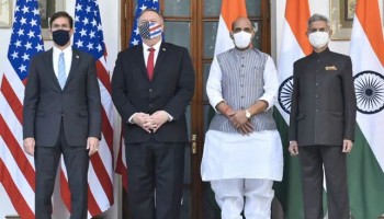 India, US Sign Landmark Defence Pact BECA During 2+2 Dialogue