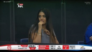 IPL 2020 Mystery Girl surfaces in MI vs KXIP thrille Who is she