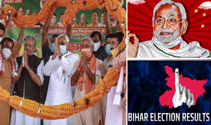 नीतीश कुमार आज लेंगे मुख्यमंत्री पद की शपथ, अमित शाह-जेुपी नड्डा भी होंगे शामिल
