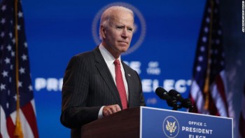 Joe Biden said Our administration is ready to lead the world