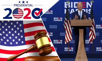 Presidential candidate Joe Biden from Democratic Party draws closer to victory