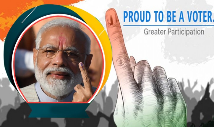 सभी मतदाताओं से मेरी अपील है कि वे भारी संख्या में मतदान कर लोकतंत्र के इस उत्सव को सफल बनाएं: प्रधानमंत्री नरेन्द्र मोदी सभी मतदाताओं से मेरी अपील है कि वे भारी संख्या में मतदान कर लोकतंत्र के इस उत्सव को सफल बनाएं: प्रधानमंत्री नरेन्द्र मोदी