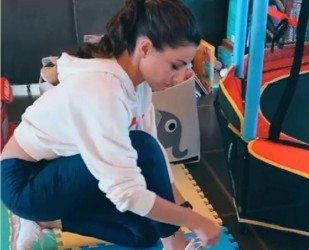 Soha Ali Khan shells out workout motivation post Diwali; Says Back to basics