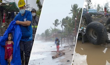 Typhoon Goni kills at least 16 people with three people reported missing in Philippines