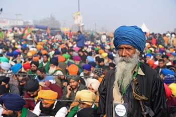 14th day of farmers protest against three new agricultural laws