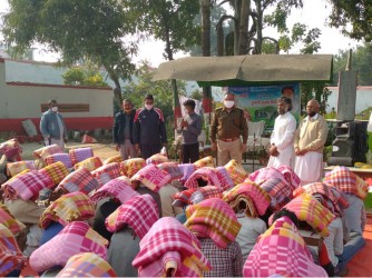 Blankets containing photo of rape convict Asaram Bapu distributed in UP jail