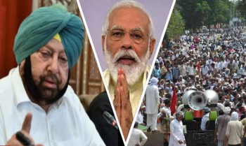 Chief Minister Amarinder Singh targets Modi government