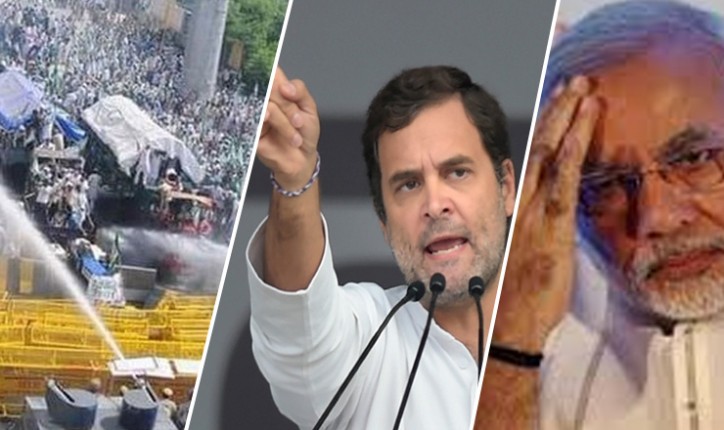 कांग्रेस राहुल गांधी का पीएम मोदी पर निशाना, बोले- किसान प्रदर्शन कर रहा हूं, झूठा व्यक्ति भाषण दे रहा है