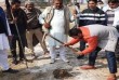 Farmers dug the helipad in Jind district, Haryana made for Deputy CM Dushyant Chautala
