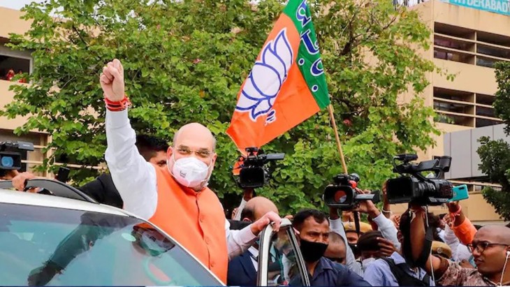 GHMC Election Results: नगर निगम चुनाव में बीजेपी बाजीगर बनकर उभरी, ओवैसी के गढ़ में 48 सीटों पर कब्जा जमाया GHMC Election Results: नगर निगम चुनाव में बीजेपी बाजीगर बनकर उभरी, ओवैसी के गढ़ में 48 सीटों पर कब्जा जमाया
