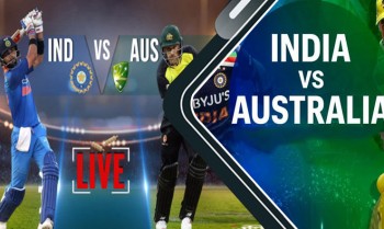 India vs Australia live match score India vs Australia match