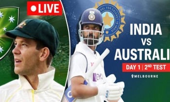 Live Cricket Score India vs Australia 2nd Test boxing day test