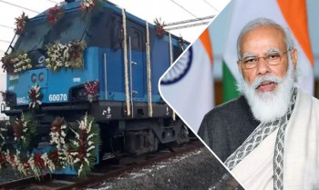 Prime Minister Narendra Modi launches 351km-long eastern dedicated freight corridor