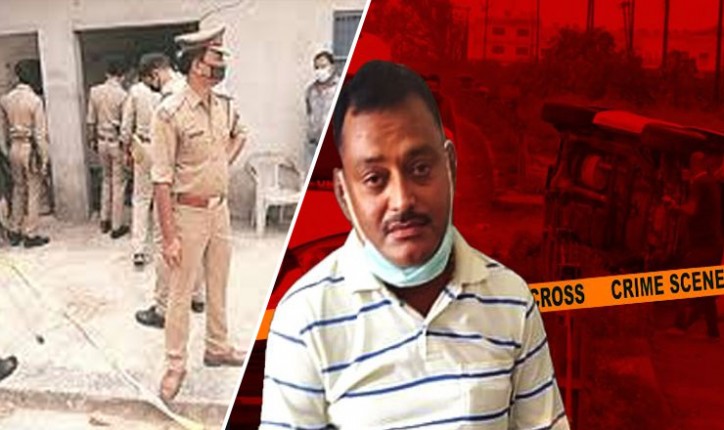 गैंगस्टर विकास दुबे के भाई दीपक दुबे का अदालत में सरेंडर गैंगस्टर विकास दुबे के भाई दीपक दुबे का अदालत में सरेंडर