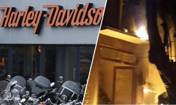 Fire at ‘Harley Davidson’ agency office in Delhi
